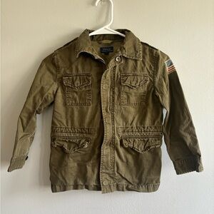 Preowned boys size 6 polo coat